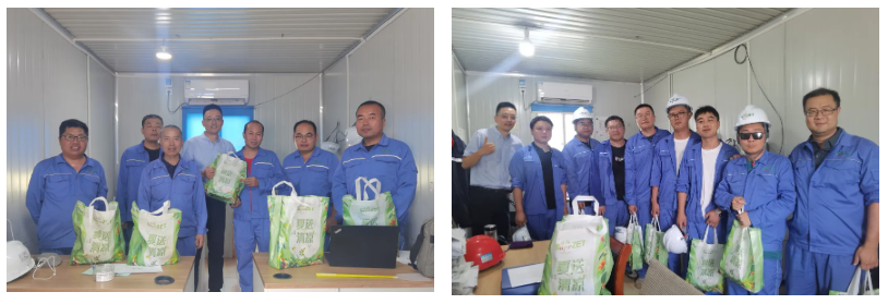 关怀一线 致敬匠心 | 304am永利股份开展项目现场夏日“送清凉”慰问活动 关怀一线 致敬匠心 | 304am永利股份开展项目现场夏日“送清凉”慰问活动